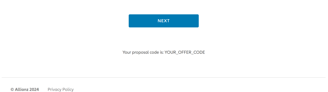 Offer Code