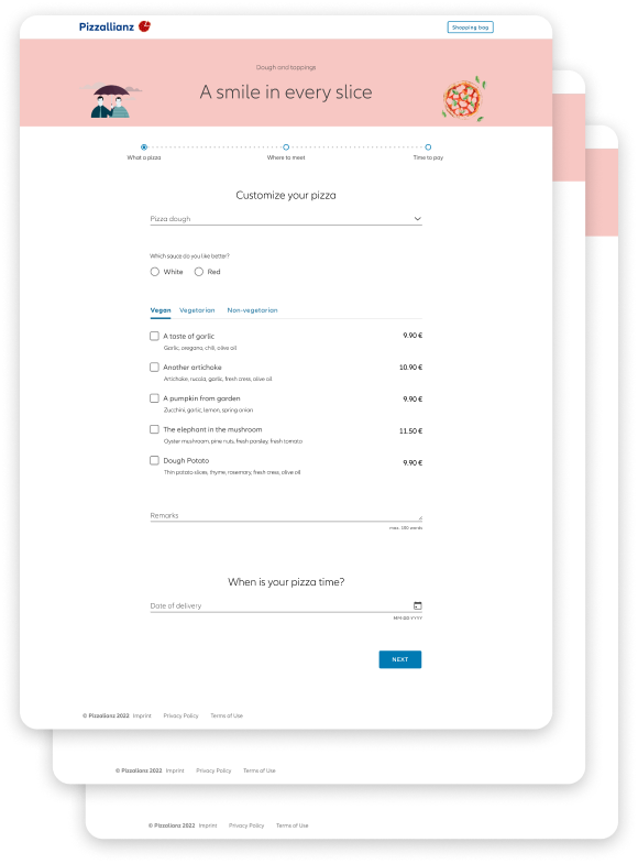 Example journey